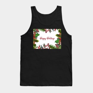 Happy holidays Tank Top